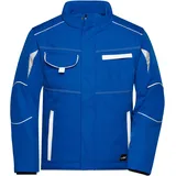 Daiber Funktions-Softshelljacke "JN853" - 6XL - royal/white