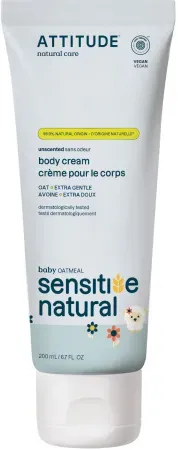 Attitude Babypflege Beruhigende Ultra-Feuchtigkeitsspendende Creme Tube 200ml