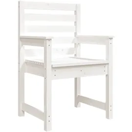 vidaXL Gartenstuhl 60 x 48 x 91 cm weiß 2 St.