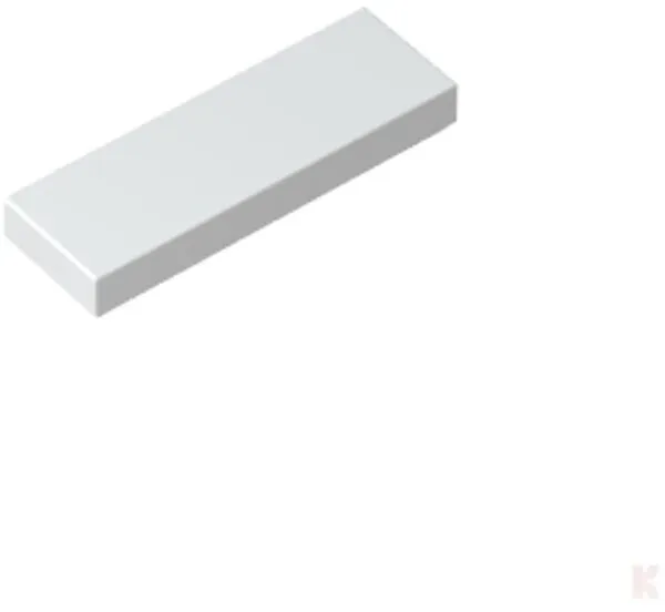 Klemos Fliese 1x3 – individuell bedruckte Klemmbaustein-Fliese
