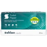 Satino Toilettenpapier 2-lagig wasserlöslich 64 St.