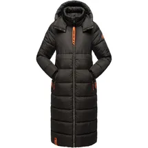 Navahoo Steppmantel "Kristallblume", Damen, Gr. XL (42), schwarz, Obermaterial: 100% Polyester, Futter: 100% Polyester, Wattierung: 100% Polyester, lässig geschnitten ca.