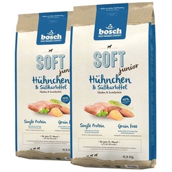 BOSCH Soft Junior Hühnchen & Süßkartoffel 25 kg (2 x 12,5 kg)