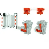 LEGO Lego® Eisenbahn Weiche Bahnübergang Prellbock - 9 Teile