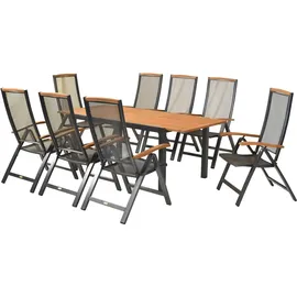 Merxx Tilos Set 9-tlg. Grau