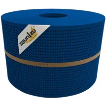 zaunzu® Sichtschutzstreifen PP Premium Gelocht 50 m Enzianblau