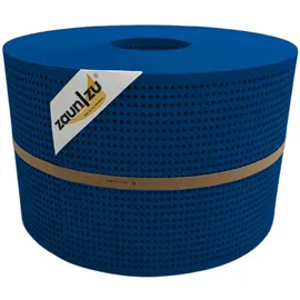 zaunzu® Sichtschutzstreifen PP Premium Gelocht 50 m Enzianblau