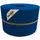 zaunzu® Sichtschutzstreifen PP Premium Gelocht 50 m Enzianblau