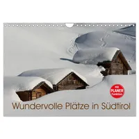 Calvendo Wundervolle Plätze in Südtirol (Wandkalender 2026 DIN A4