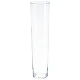 Atmosphera Créateur d'intérieur Atmosphera Vase für Blumen, elegante Glasgefäße mit gerader Form