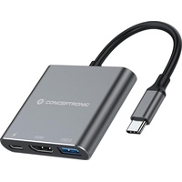 Conceptronic DONN18G - Dockingstation, - USB-C 3.2 Gen 1 - HDMI,