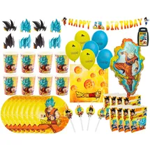 Chaks Dragon Ball - Kindergeburtstags-Set (69-teilig)