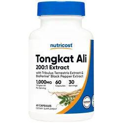 Nutricost Tongkat Ali 1,000 mg - Vegan (60 Kapseln)