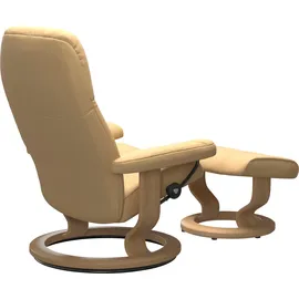 Stressless Stressless® »Consul«, (Set, Relaxsessel mit Hocker), mit Classic Base, Größe M, Gestell Eiche