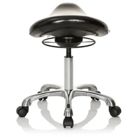 HJH Office Ortho Sit Kunstleder Schwarz