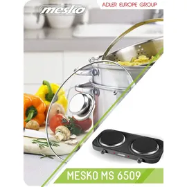 Mesko MS 6509 Doppelkochplatte