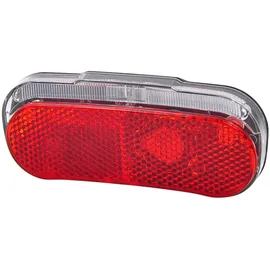 Fischer Dynamo LED-rückleuchte Gepäckträger, mit Standlicht und integriertem Reflektor, Spritzwasserschutz nach IP44, StVZO-zugelassen