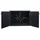 Proregal Fahrradgarage 1er Fahrradbox Anthrazit 184x152x98 cm