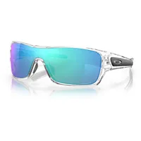 OAKLEY Turbine Rotor Sonnenbrille - Polished Clear - Prizm Sapphire/CAT3