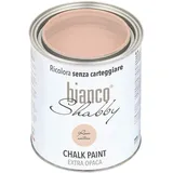 bianco Shabby® Rosa Antico (Altrosa) - (1 Liter) Chalk Paint Kreidefarbe auf Wasserbasis für alle Oberflächen – geruchsneutral, einfach zu verarbeiten, extra matt