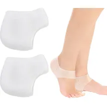 Newgen Medicals Silikon-Fersensocken für trockene, rissige Fersen 4 Paar
