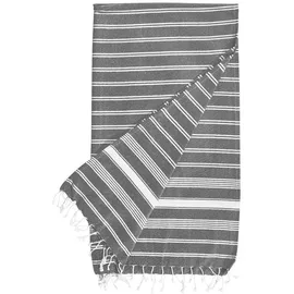 BUTLERS Surfside Hamamtuch 90 x 170 cm anthrazit
