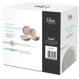 Like by Villeroy & Boch PERLEMOR SAND Tafelservice 8-tlg. beige