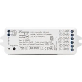 Kopp Smart-Control LED Strip Steuerung, RGBW, Smart-Home Bluetooth-Mesh Technologie, Amazon Alexa, Google Home, 835005012