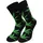Normani Tennissocken 6 Paar Grün/Weiß 39-42