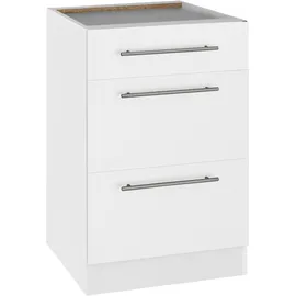 WIHO KÜCHEN Unterschrank Unna 50 x 57 x 82 cm Weiß