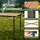 HOMECALL Campingtisch Höhenverstellbar Aluminium