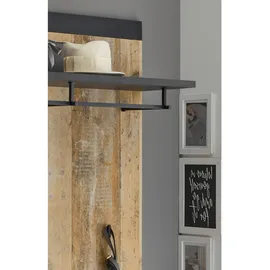 furn.design Garderobenpaneel Stove 92 x 100 cm Beige