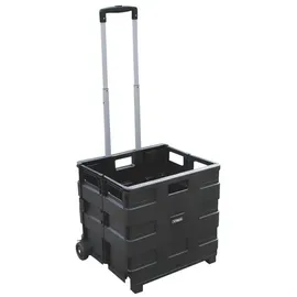 VISO Klappbox Aluminium/Kunststoff 42x38x40 cm schwarz