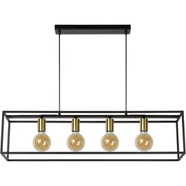 LUCIDE Ruben 1-flg. 22 cm schwarz Metall