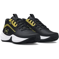 Under Armour GS Lockdown 7 Basketballschuhe Kinder 001 black/black/metallic gold 38.5