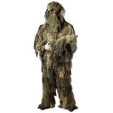 Mil-Tec Ghillie Suit Anti Fire woodland, Größe II/M-L