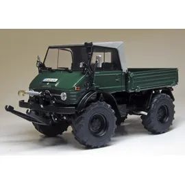 Weise-Toys Unimog 406 (U84) Moosgrün mit Klappverdeck-Fahrerhaus Modell von Weise-Toys 1:32