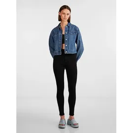 Pieces Skinny Jeans in Black Denim | Gr.: S/L30