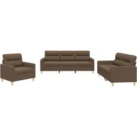 4er Set Wohnzimmer Stoff Jugendsofa Relaxsofa Sofas & Couch Sofa Loungesofa