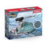 Schleich Eldrador Creatures Eis Düsenjet Fahrzeug mit Mini Creature, Spielset
