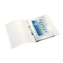 Leitz WOW Ringbuch 2-Ringe pink-metallic