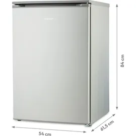 Medion LIFE Gefrierschrank MD 37777 Silber