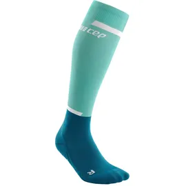 CEP The Run socks, Tall Damen Laufsocken ocean/petrol II