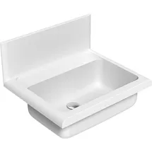 Sanitärtechnik Eisenberg Lineo Becken mit verdecktem Überlauf und Push-Open-Ventil