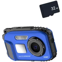Auto Konzentration Digitalkamera für Kinder Undurchlässiger Körper 720P Foto Standard Dauerhaft Outdoor Erkundungsgerät Strapazierfähig Kinder Kamera Metall Styropor