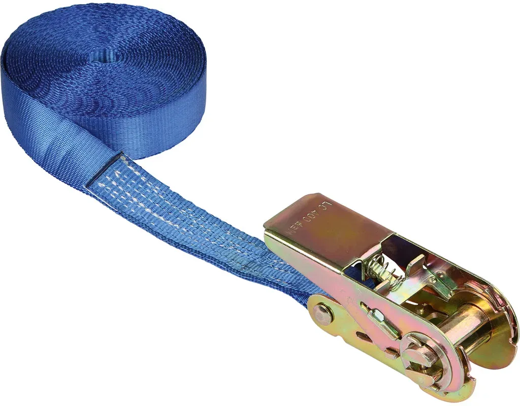 Ratschenzurrgurt blau / 1-teilig