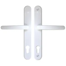 RORO Compact Türdrücker Aluminium weiß 92 mm