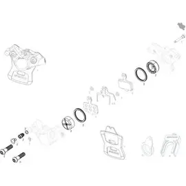 Sram RED AXS D1 Kolbenkit - One Size