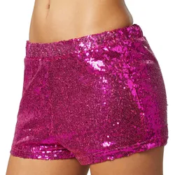 tectake® Pailletten-Shorts