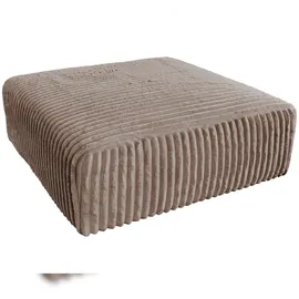 KAWOLA Hocker WIOLO SOFT Cord Braun